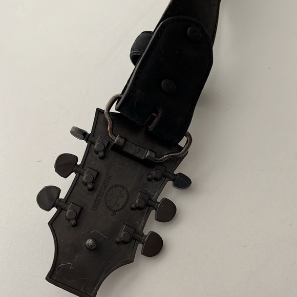 Cody James black leather belt - Picture 2 of 4